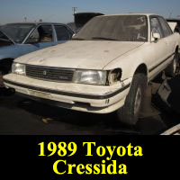 Junkyard 1989 Toyota Cressida