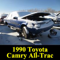 Junkyard 1990 Toyota Camry Alltrac