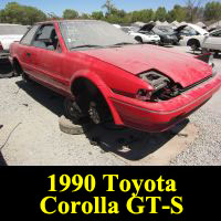 Junkyard 1990 Toyota Corolla GT-S