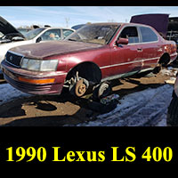 Junkyard 1990 Lexus LS400