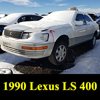 Junkyard 1990 Lexus LS400