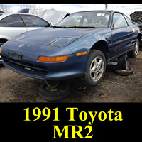 Junkyard 1991 Toyota MR2