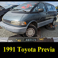 Junkyard 1991 Toyota Previa