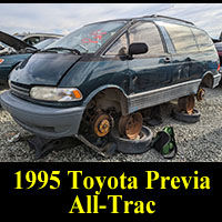 Junkyard 1995 Toyota Previa