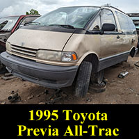 Junkyard 1995 Toyota Previa All-Trac