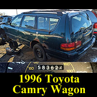 Junkyard 1996 Toyota Camry wagon