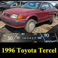 Junkyard 1996 Toyota Tercel
