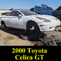 Junkyard 2000 Toyota Celica GT