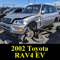 Junkyard 2002 Toyota RAV4 EV