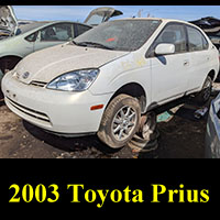 Junkyard 2003 Toyota Prius