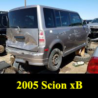 Junkyard 2005 Scion xB