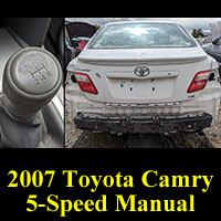 Junkyard 2007 Toyota Camry