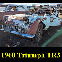 Junked 1960 Triumph TR3A