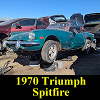 Junkyard 1970 Triumph Spitfire