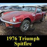 Junked 1976 Triumph Spitfire 1500