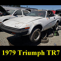 Junkyard 1979 Triumph TR7 convertible