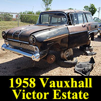 Junkyard 1958 Vauxhall Victor