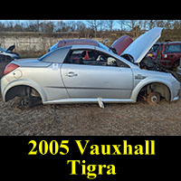 Junked 2005 Vauxhall Tigra TwinTop