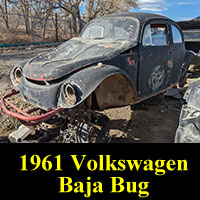 Junke 1961 Volkswagen Beetle