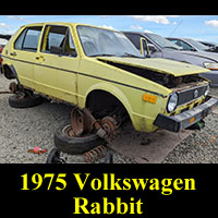 Junkyard 1975 VW Rabbit