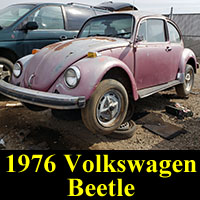 Junkyard 1976 VW Bug