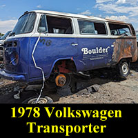 Junkyard 1978 VW Bus