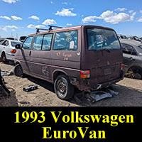 Junkyard 1993 VW EuroVan