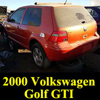 Junkyard 2000 Volkswagen Golf GTI