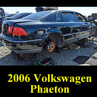 Junkyard 2006 Volkswsagen Phaeton