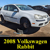 Junkyard 2008 VW Rabbit