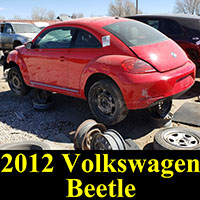 Junkyard 2012 VW Beetle