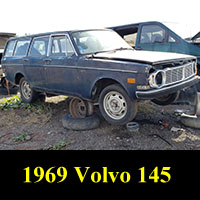 Junkyard 1969 Volvo 145 Station Wagon