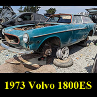 Junked 1973 Volvo 1800ES