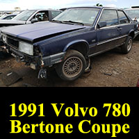 Junkyard 1991 Volvo 780 Coupe