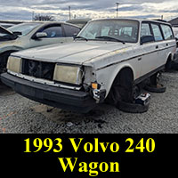 Junkyard 1993 Volvo 245 wagon