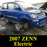Junkyard 2007 ZENN Electric