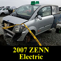 Junkyard 2007 ZENN Electric